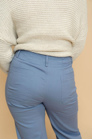 Drew Cropped Wide Leg Pant - Wild Lavender Boutique