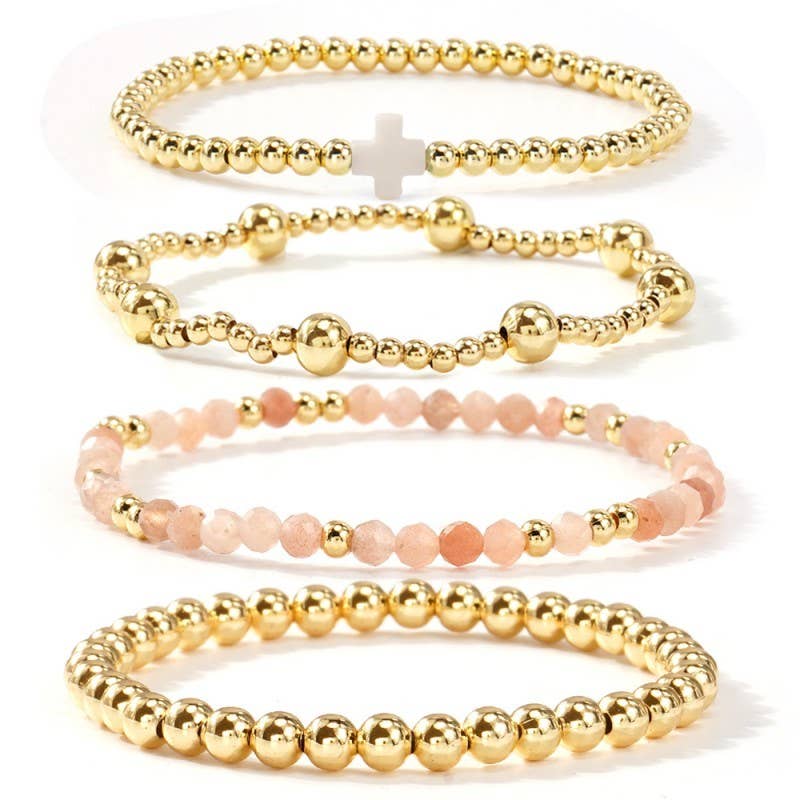 Cross Bracelet Stack