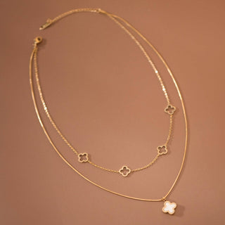 18K Gold Plated Waterproof Stainless Steel Chain Necklace