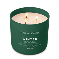 Winter Woods Scented Jar Candle, Soy Blend Wax, 14.5oz