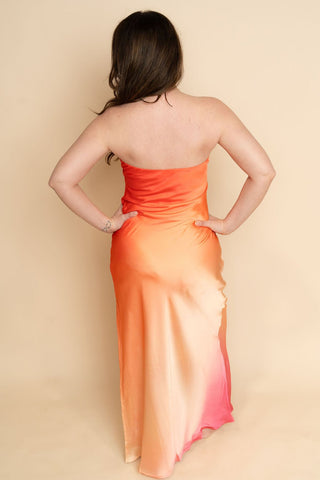 Estelle Ombre Maxi Dress - Wild Lavender Boutique