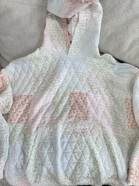 Quilted Pastel Hoodie