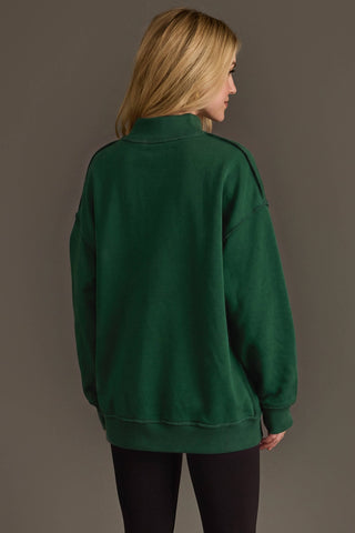 Game Day & Sunday Funday Reversible Sweatshirt - Green