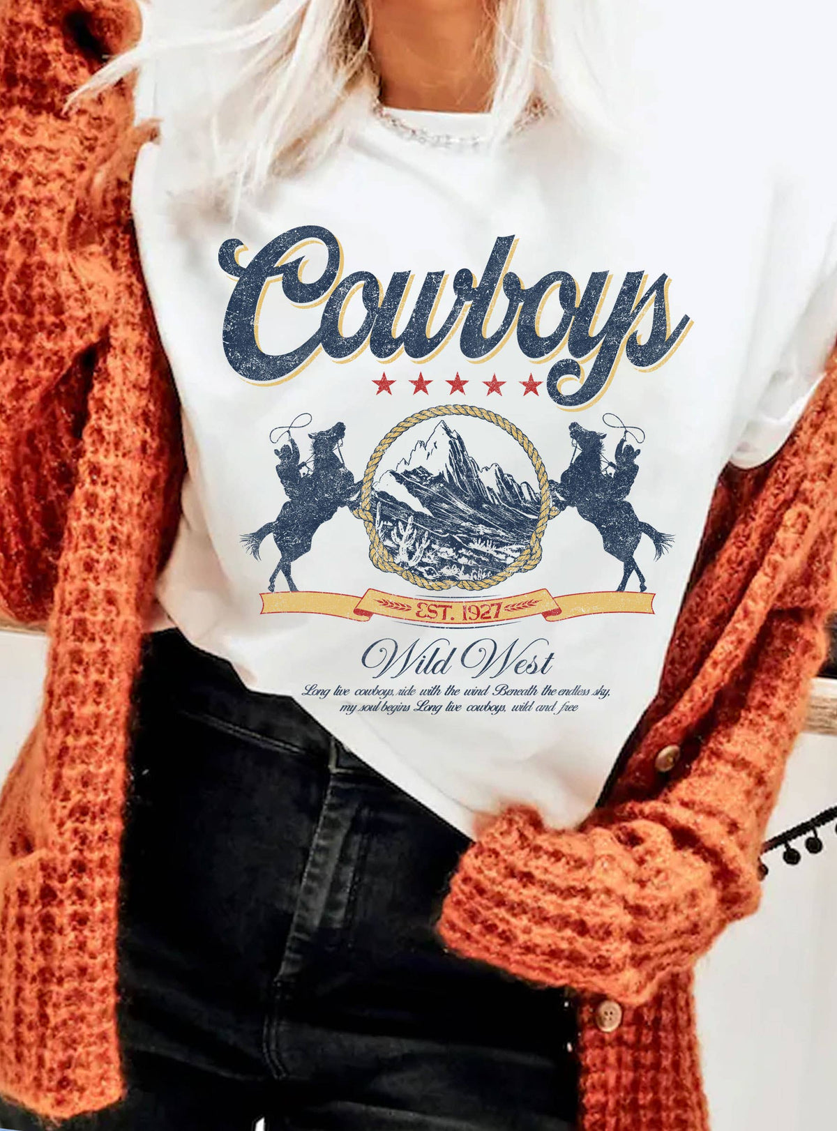 Cowboy Wild West Tee