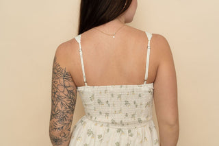 Fran Floral Midi Dress - Wild Lavender Boutique