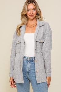 Tracy Button Down Soft Shacket