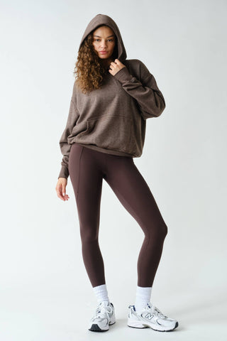 Harper Burnout Bliss Fleece Hoodie - Wild Lavender Boutique