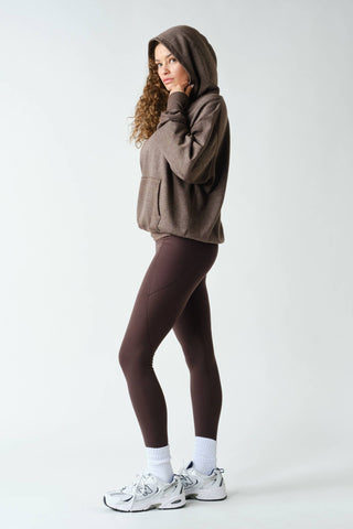 Harper Burnout Bliss Fleece Hoodie - Wild Lavender Boutique