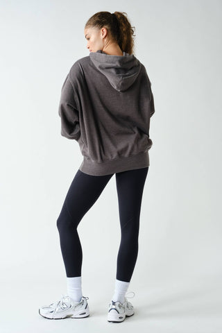 Harper Burnout Bliss Fleece Hoodie - Wild Lavender Boutique