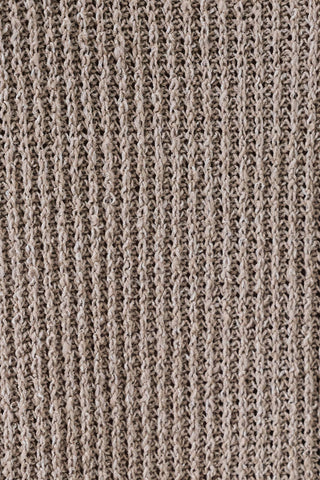 Harper Short Sleeve Boucle Top - Oatmeal - Wild Lavender Boutique