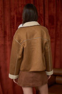 Loni Shearing Suede Jacket