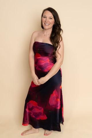 Jolie Floral Maxi Dress - Wild Lavender Boutique