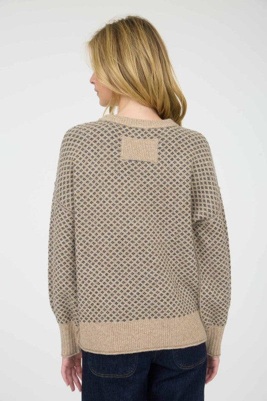 Anna Jacquard Sweater