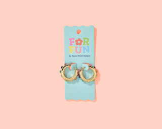 Miley Colorful Bead Huggie Earrings - Wild Lavender Boutique
