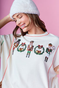 Nutcracker & Wreath Sweatshirt