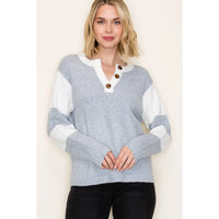 Opal Henley Super Soft Sweater
