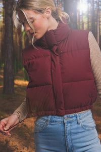 Braxton Cropped Puffer Vest