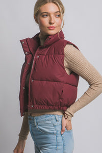 Braxton Cropped Puffer Vest