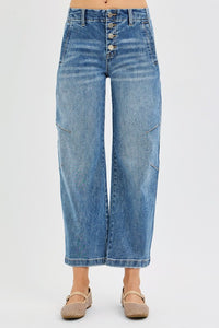 Risen Barrel Jeans
