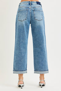Risen Boyfriend Cuffed Jeans