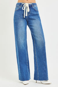 Risen Relaxed Jeans with Drawstring