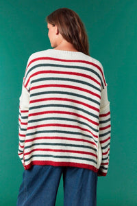 Striped Oversized Sweater