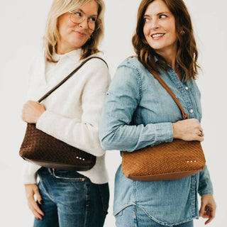 Suede Harper Hobo Shoulder Bag - Wild Lavender Boutique