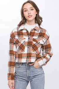 Jessie Cropped Shacket
