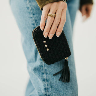 Wynona Woven Wallet - Wild Lavender Boutique