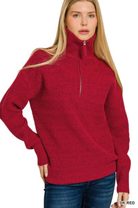 Ellie Half Zip Sweater