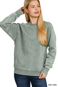 Karen Acid Washed Fleece